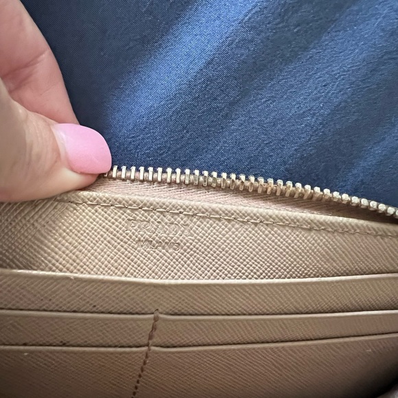 Prada wallet continental zip organizer clutch - Picture 5 of 8